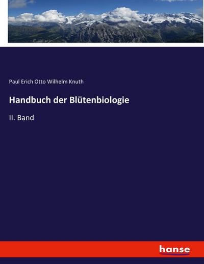 Handbuch der Blütenbiologie