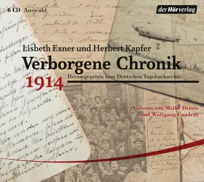 Verborgene Chronik 1914, 6 Audio-CDs