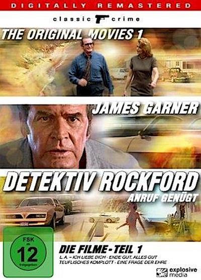 Detektiv Rockford - Anruf genügt - Die Filme. Tl.1, 4 DVDs