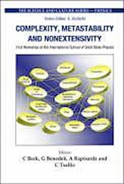 Complexity, Metastability and Nonextensivity - Proceedings of the 31st Workshop of the International School of Solid State Physics