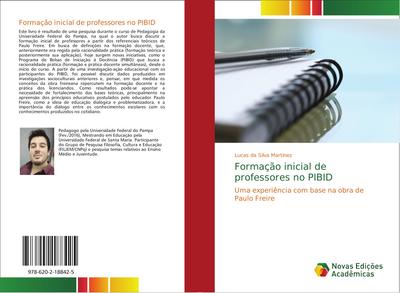 Formação inicial de professores no PIBID