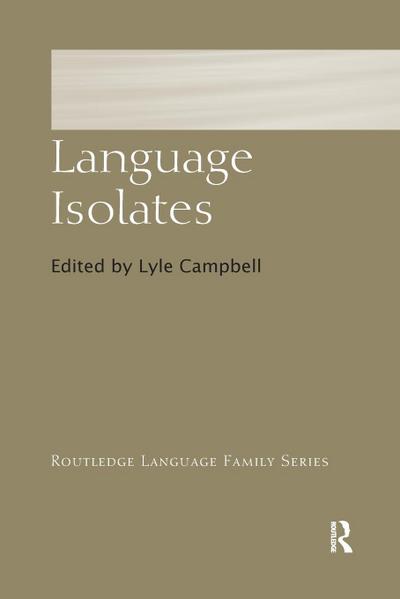 Language Isolates