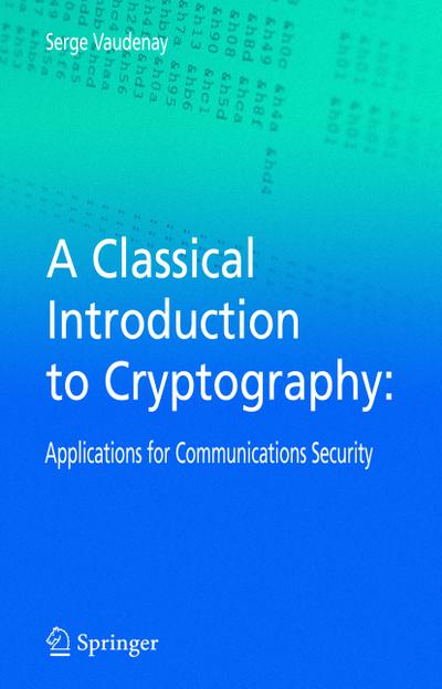 A Classical Introduction to Cryptography