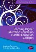 Teaching Higher Education Courses in Further Educa