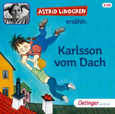 Astrid Lindgren erzählt: Karlsson vom Dach, 2 Audio-CD