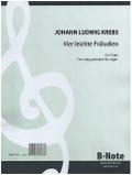 4 leichte Präludienfür Orgel