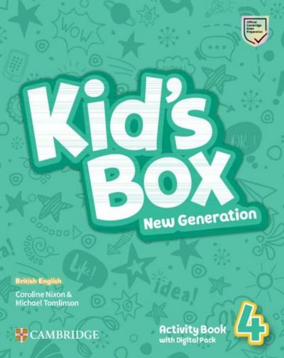 Kid’s Box New Generation. Level 4. Activity Book with Digital Pack