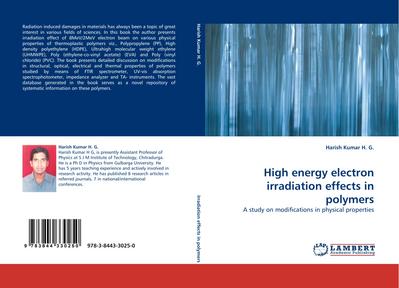 High energy electron irradiation effects in polymers