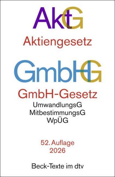Aktiengesetz, GmbH-Gesetz