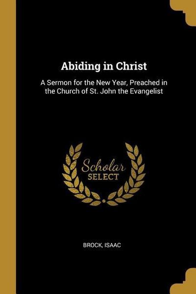 Abiding in Christ