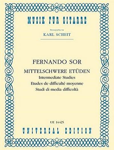 Mittelschwere Etüden