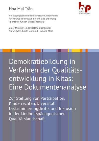 Demokratiebildung in Verfahren der Qualitätsentwicklung in Kitas: Eine Dokumentenanalyse