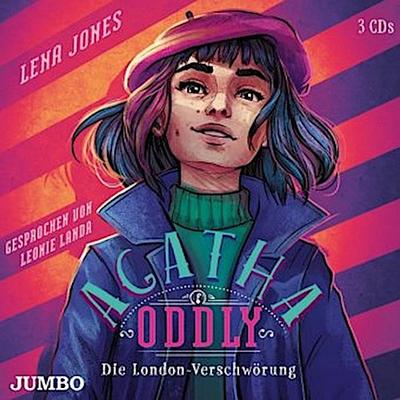 Agatha Oddly -  Die London-Verschwörung, 3 Audio-CDs