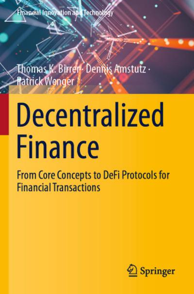 Decentralized Finance