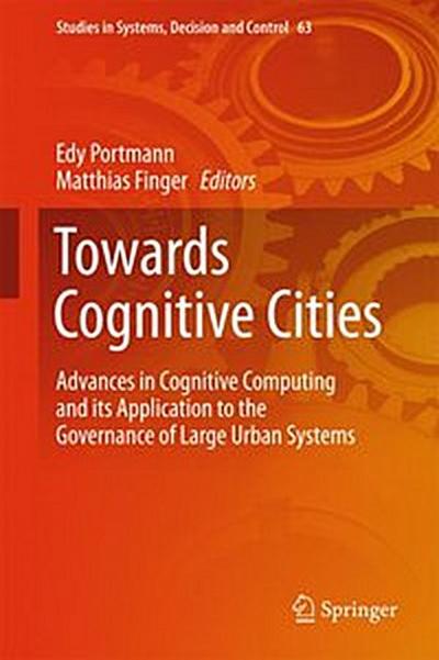 Towards Cognitive Cities