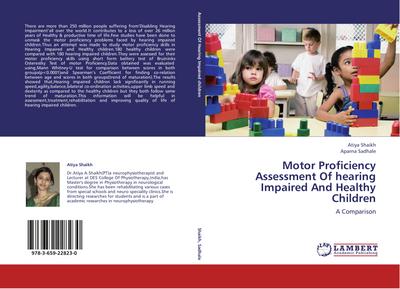 Motor Proficiency Assessment Of hearing Impaired And Healthy Children