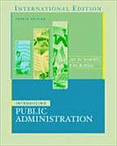 Introducing Public Administration [Taschenbuch] by Russell, E. W.; Shafritz, Jay
