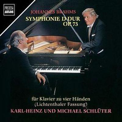 Sinfonie D-Dur op.73 für Klavier zu 4 Händen