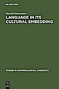Language in Its Cultural Embedding