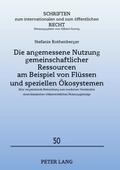 Die angemessene Nutzung gemeinschaftlicher Ressour