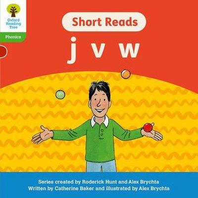 Oxford Reading Tree: Floppy’s Phonics Decoding Practice: Oxford Level 2: Short Reads: j v w
