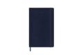 Moleskine 12 Monate Wochen Notizkalender 2023, Large/A5, 1 Wo = 1 Seite, rechts linierte Seite, Kt, Saphir