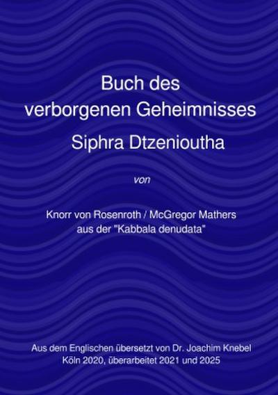 Buch des verborgenen Geheimnisses