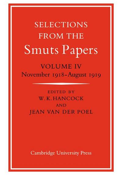 Selections from the Smuts Papers