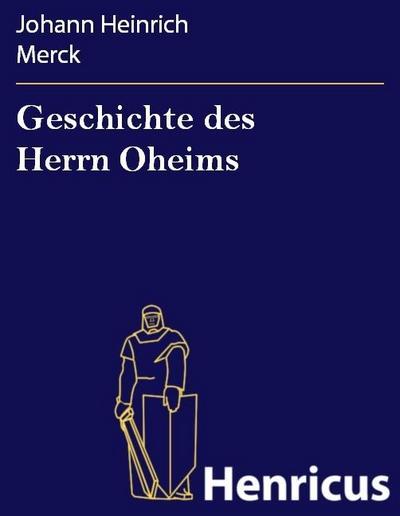 Geschichte des Herrn Oheims