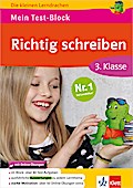 Klett Mein Test-Block: Richtig schreiben 3. Klasse (Die kleinen Lerndrachen): Die kleinen Lerndrachen, Plus Online-Übungen