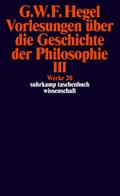 Vorlesungen über die Geschichte der Philosophie III