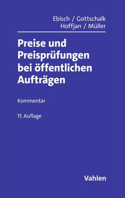 Preise und Preisprüfungen bei öffentlichen Aufträgen