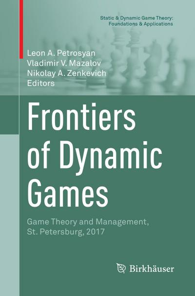 Frontiers of Dynamic Games