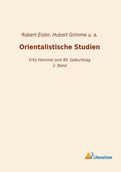 Orientalistische Studien