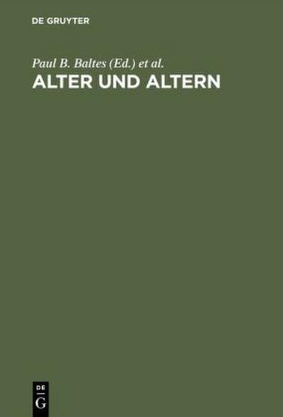 Alter und Altern