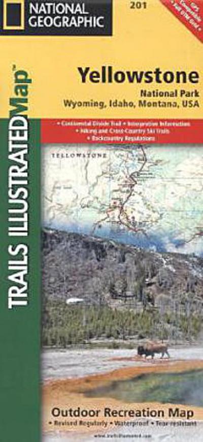 Yellowstone National Park Map