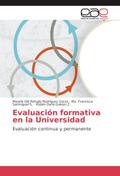 Evaluación formativa en la Universidad
