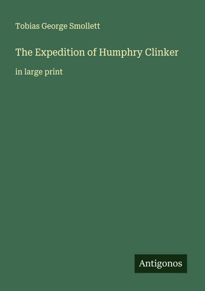 The Expedition of Humphry Clinker