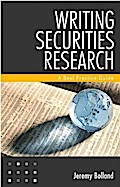 Writing Securities Research