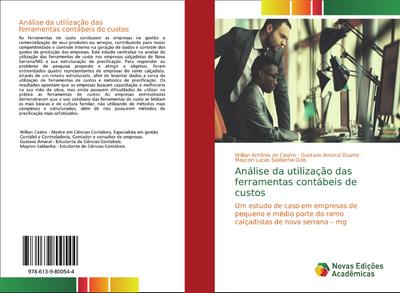 Análise da utilização das ferramentas contábeis de custos