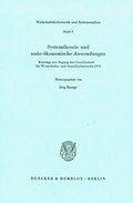 Systemtheorie und sozio-ökonomische Anwendungen.