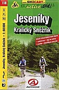 Jeseníky, Kralický Sn??ník / Hohes Gesenke, Glatzer Schneegebirge (Radkarte 1:60.000) (SHOCart Radkarte 1:60.000 Tschechien)