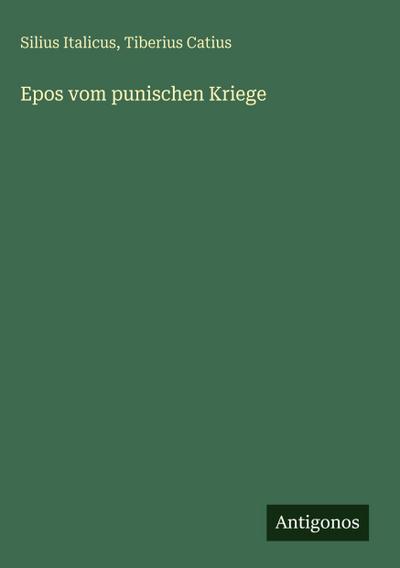 Epos vom punischen Kriege