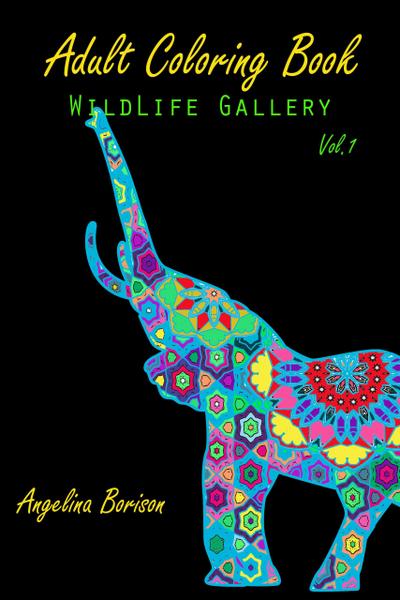 Adult Coloring Book : Wild Life Gallery