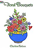 Floral Bouquets Colouring Book