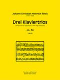 3 Klaviertrios op.34für Violine, Violoncello und Klavier