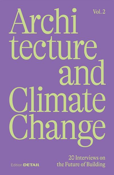 Architecture and Climate Change (Vol.2)