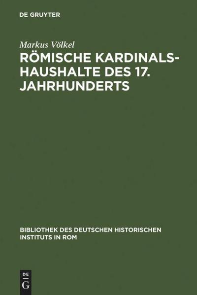 Römische Kardinalshaushalte des 17. Jahrhunderts