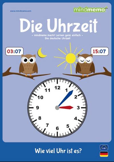 Die Uhrzeit - Wie viel Uhr ist es?