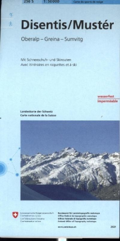 256S Disentis/Mustér Schneesportkarte